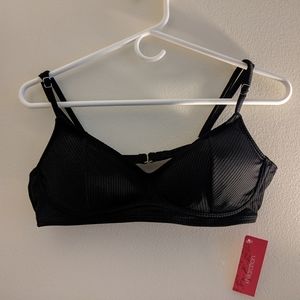 Xhilaration Black Bikini Top